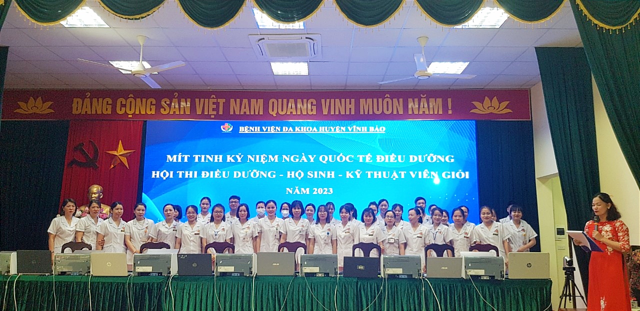 MÍT TINH KỶ NIỆM NGÀY QUỐC TẾ ĐIỀU DƯỠNG 12/5 - HỘI THI ĐIỀU DƯỠNG, NỮ HỘ SINH, KỸ THUẬT VIÊN GIỎI NĂM 2023